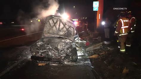 FedEx Driver Saves Man from Burning Vehicle after Single-Car Crash on Interstate 15 [San Diego, CA]